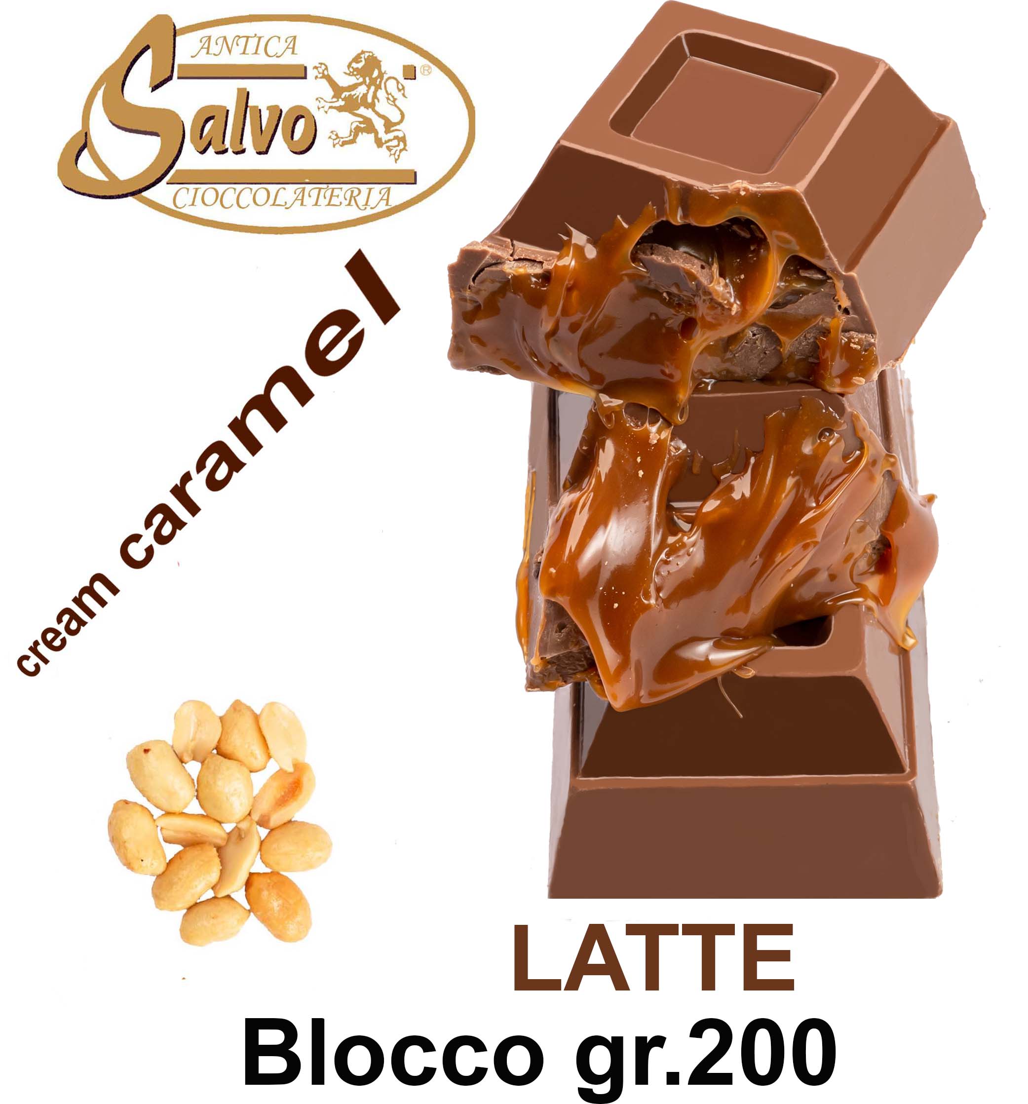 Tavoletta di Cioccolato al Latte Ripiena di Cremosella Caramello