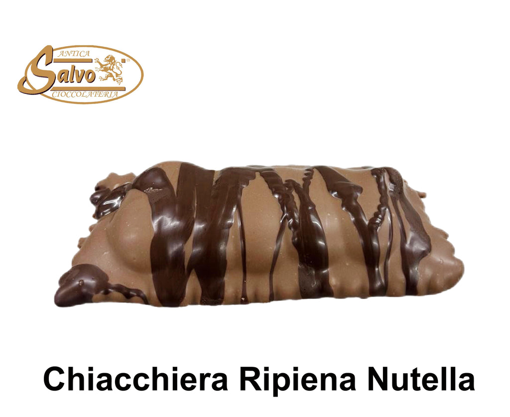 Salvo Chiacchiere di carnevale al latte ripiena di Nutella