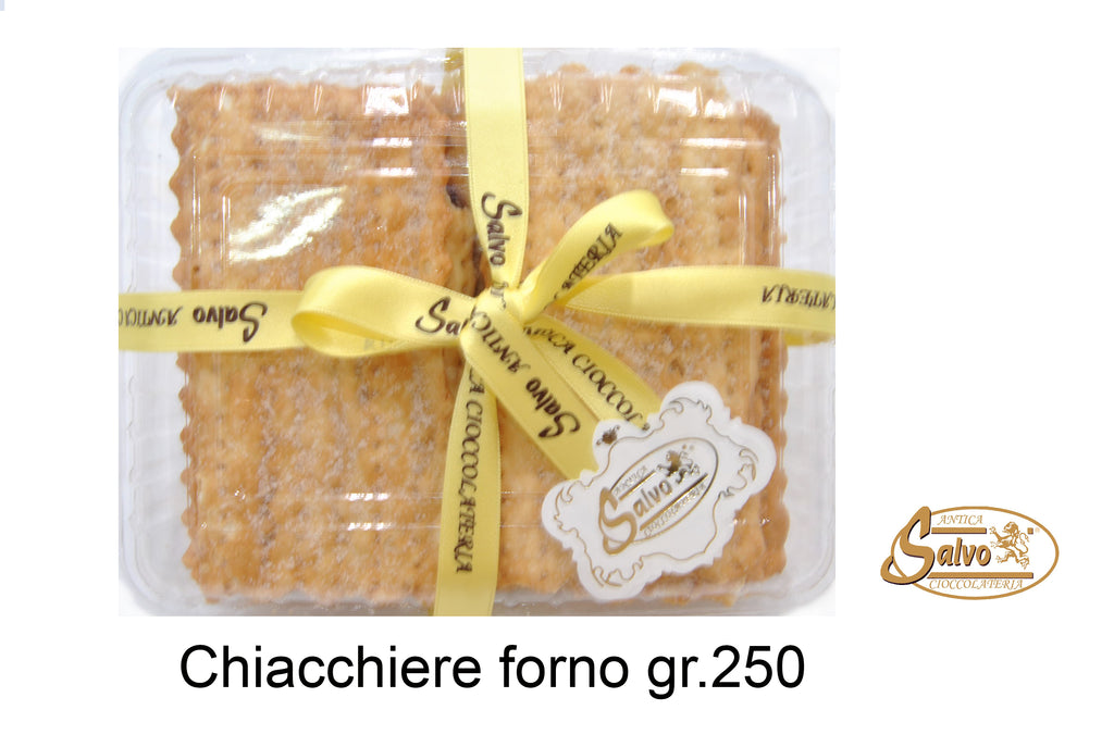 Chiacchiere al forno di Carnevale Gr.250