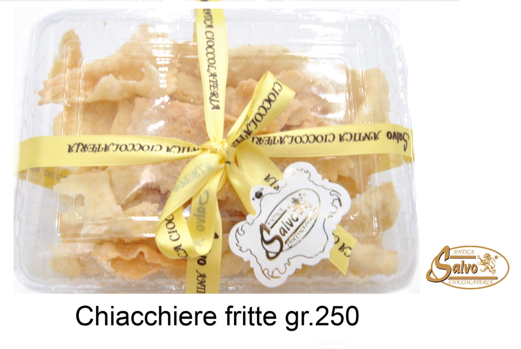 Salvo Chiacchiere fritte di Carnevale Gr.250