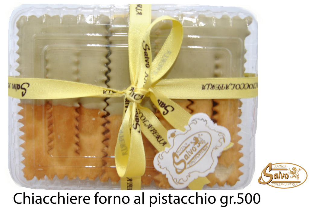 Chiacchiere di carnevale ricoperte di cioccolato Gr.500