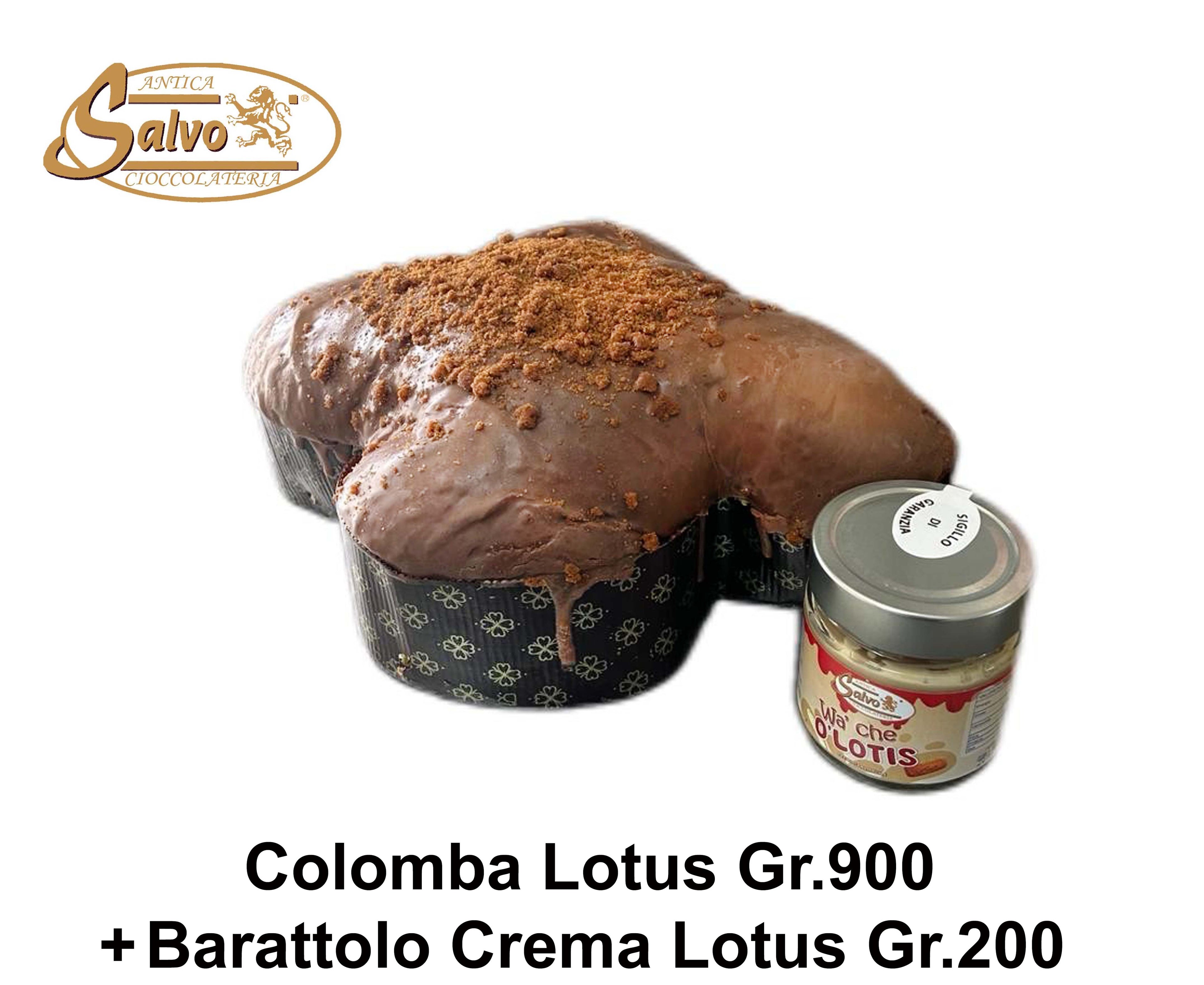 COLOMBA ARTIGIANALE AL LOTIS GR.900 + BARATTOLO CREMA LOTIS GR.200