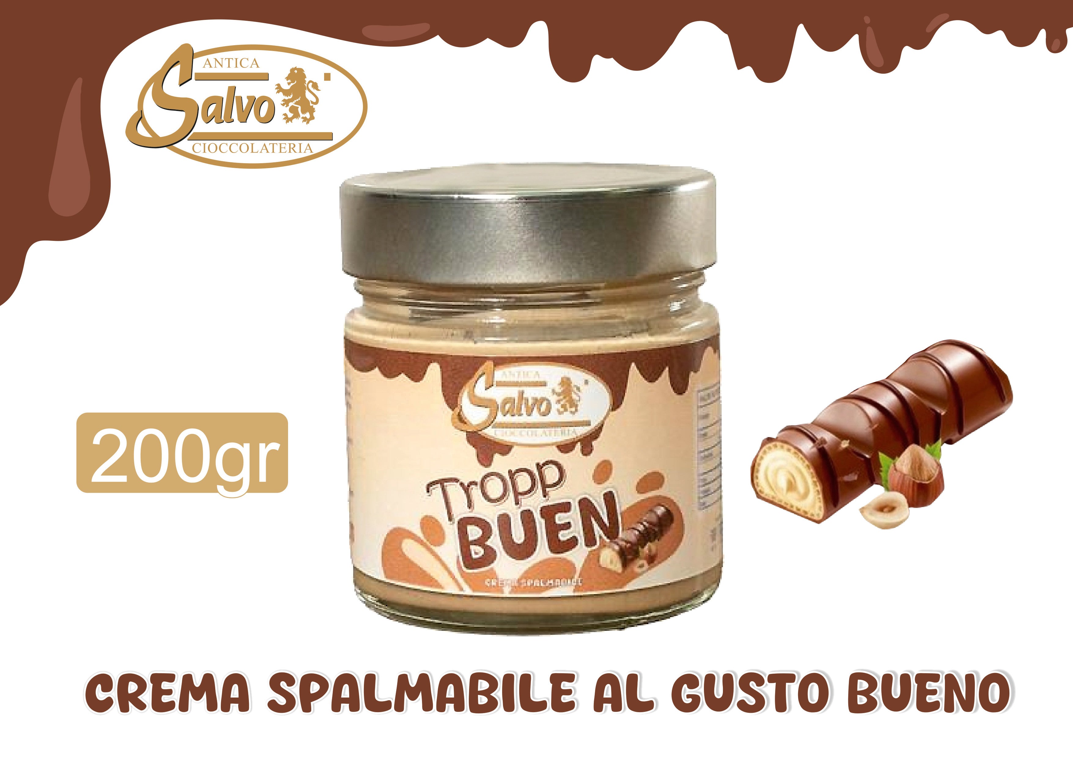 GRAN LIEVITATO ALLA NOCCIOLA (COLOMBA) Gr.900 + VASETTO CREMA SPALMABILE ALLA NOCCIOLA Gr.200