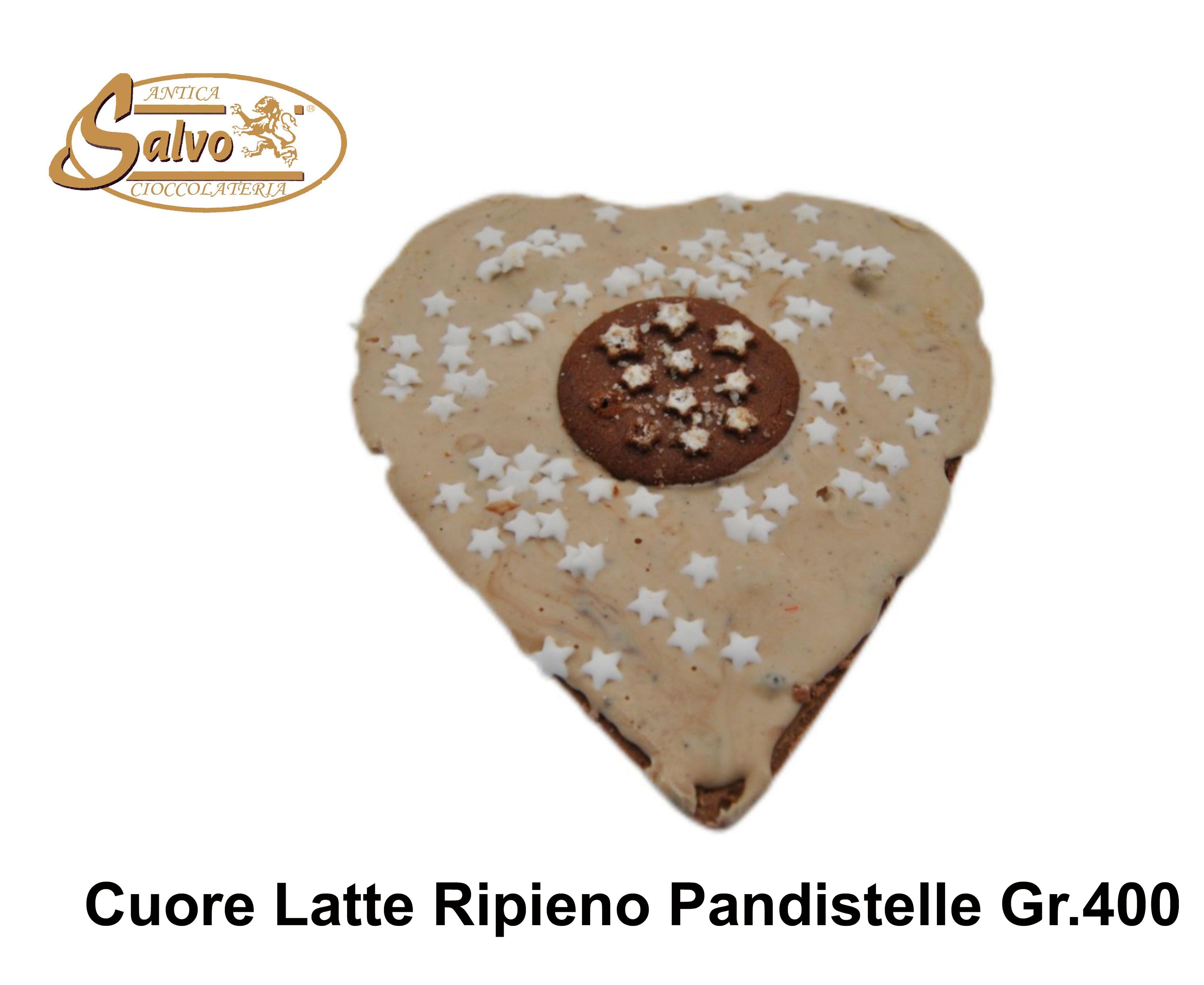 Cuore latte ripieno crema Pandistelle GR.400