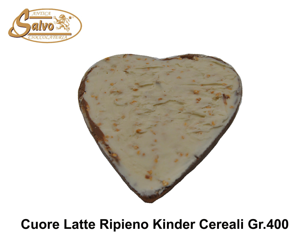 Cuore latte ripieno crema Kinder Cereali GR.400