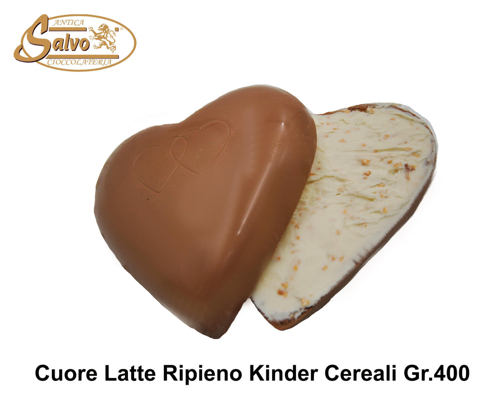Cuore latte ripieno crema Kinder Cereali GR.400