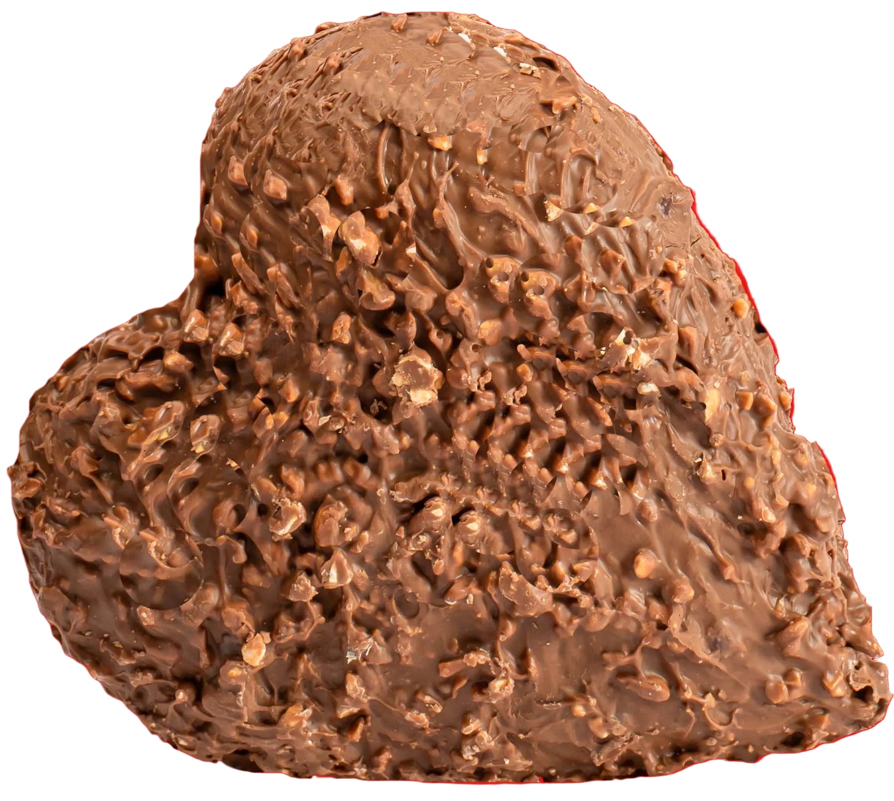 Cuore nocciolato latte ripieno di crema bueno gr.650
