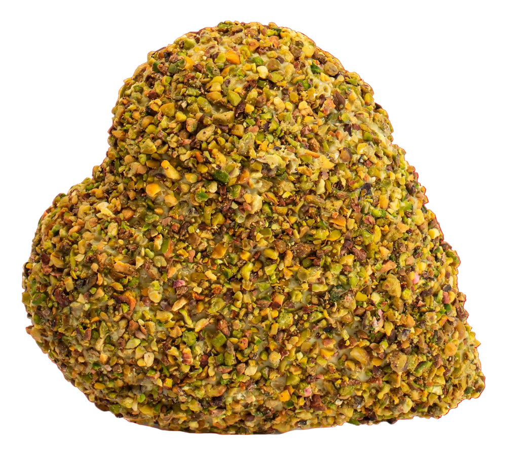 Cuore al pistacchio ripieno di crema pistacchio gr.550