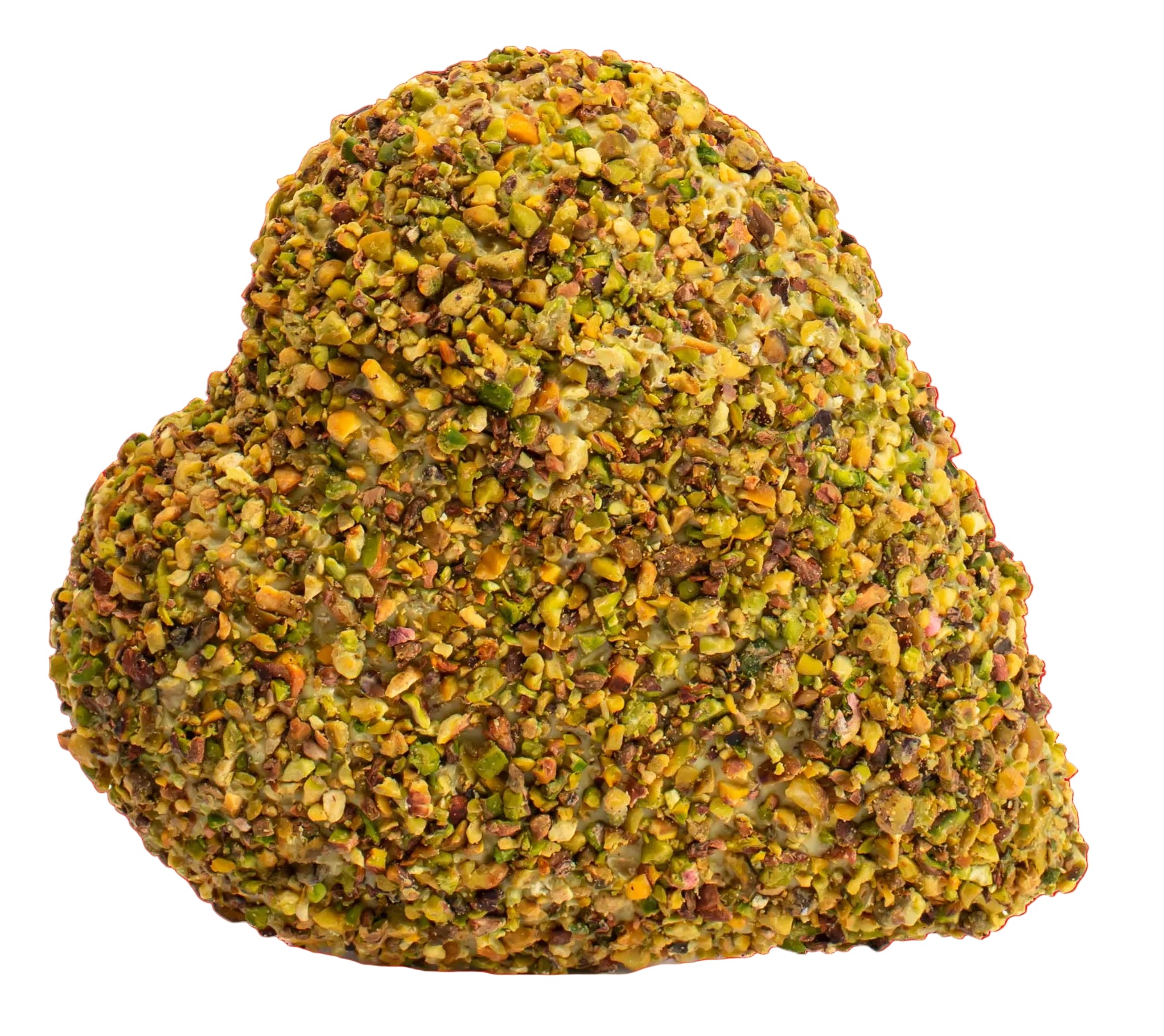 Cuore al pistacchio ripieno di crema pistacchio gr.550