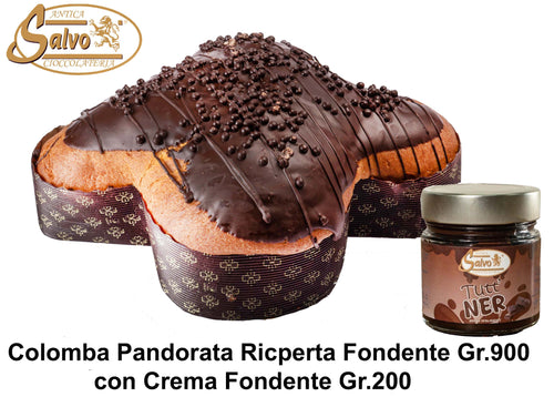 Antica Colomba fondente Gr.900 + barattolo di crema fondente gr.200