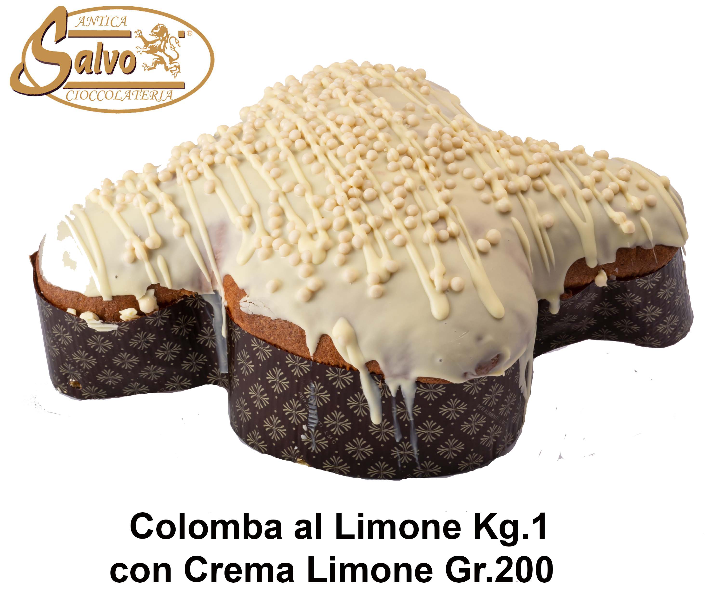 Salvo Colomba al limone Gr.900 + barattolo di crema al limone Gr.200