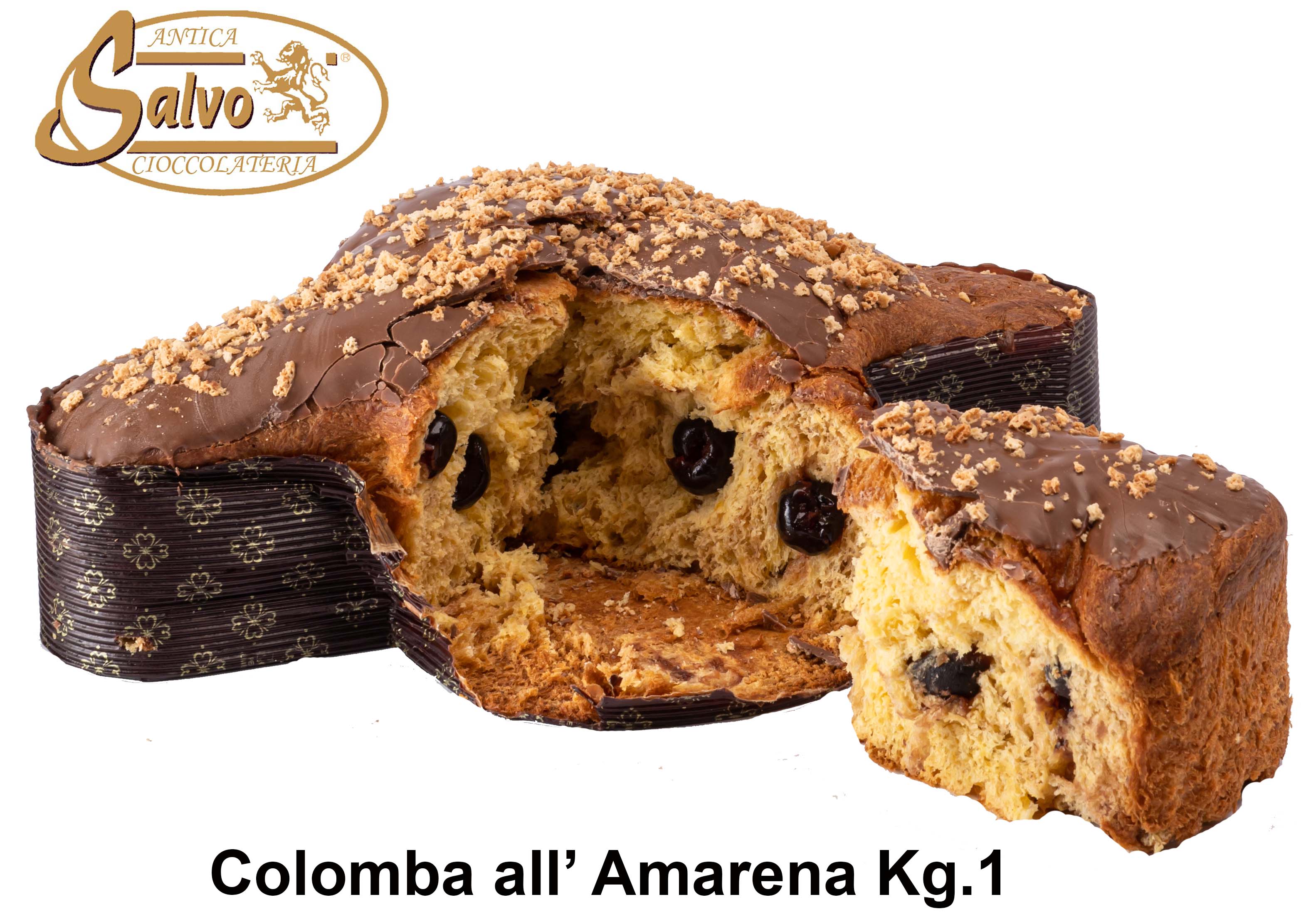 Antica Salvo colomba artigianale all' amarena kg.1