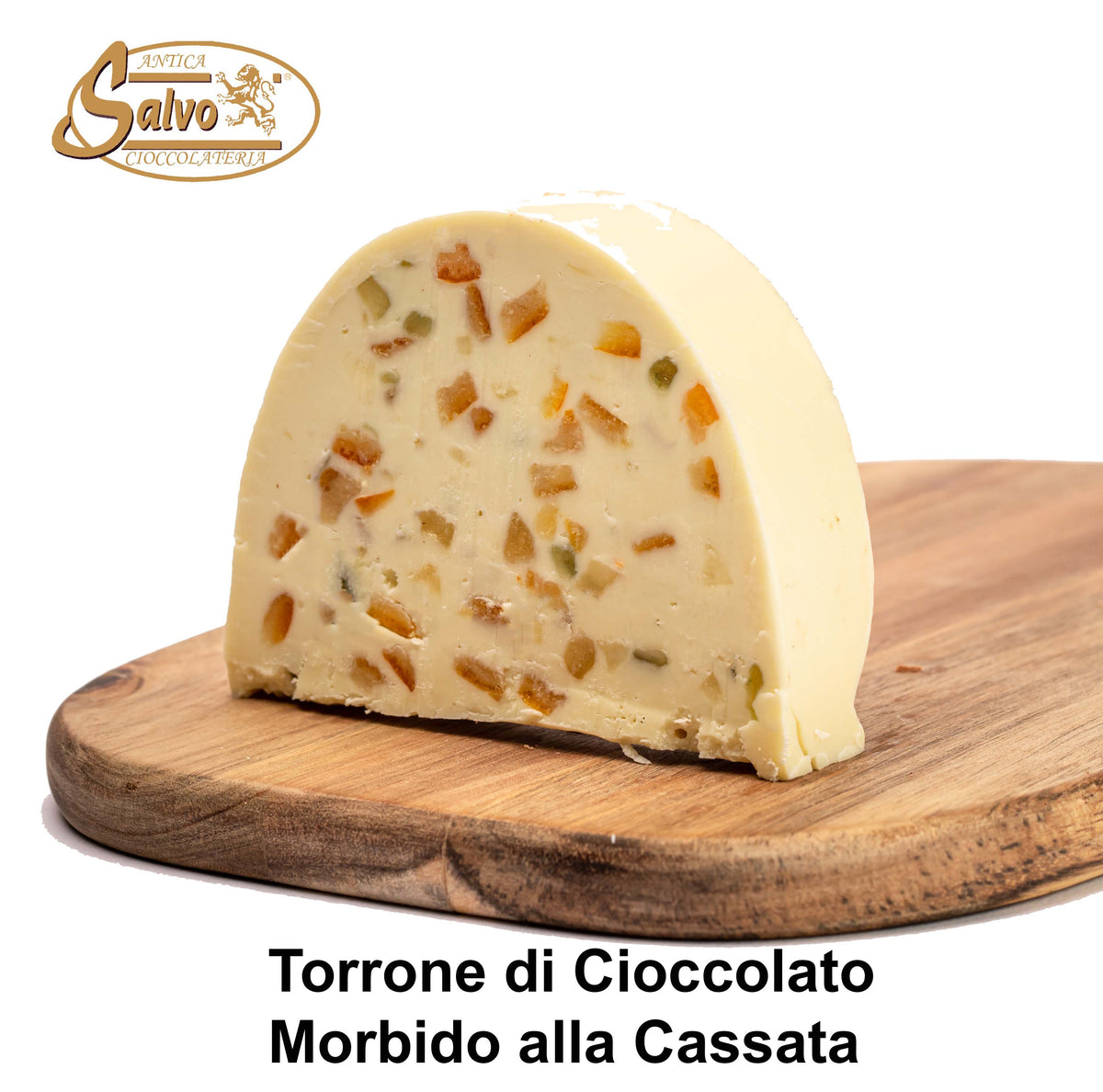 TORRONE MORBIDO AL CIOCCOLATO GUSTO CASSATA A FETTE