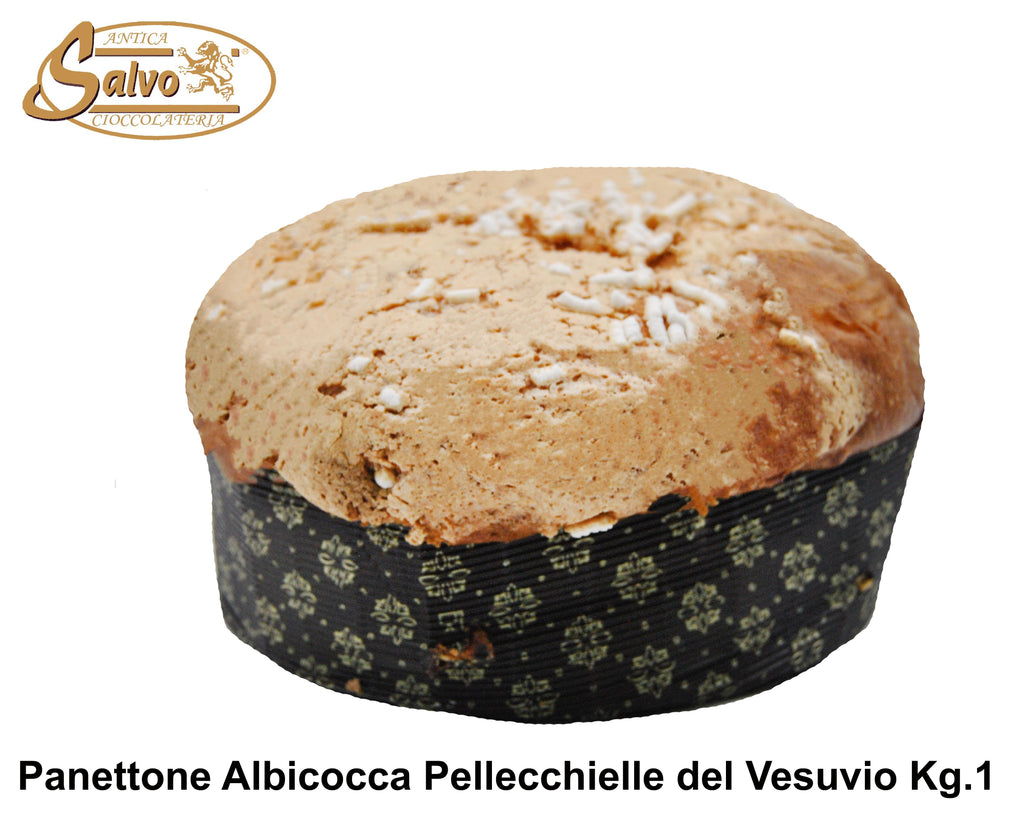 SALVO PANETTONE ARTIGIANALE ALBICOCCA E MANDORLE KG.1