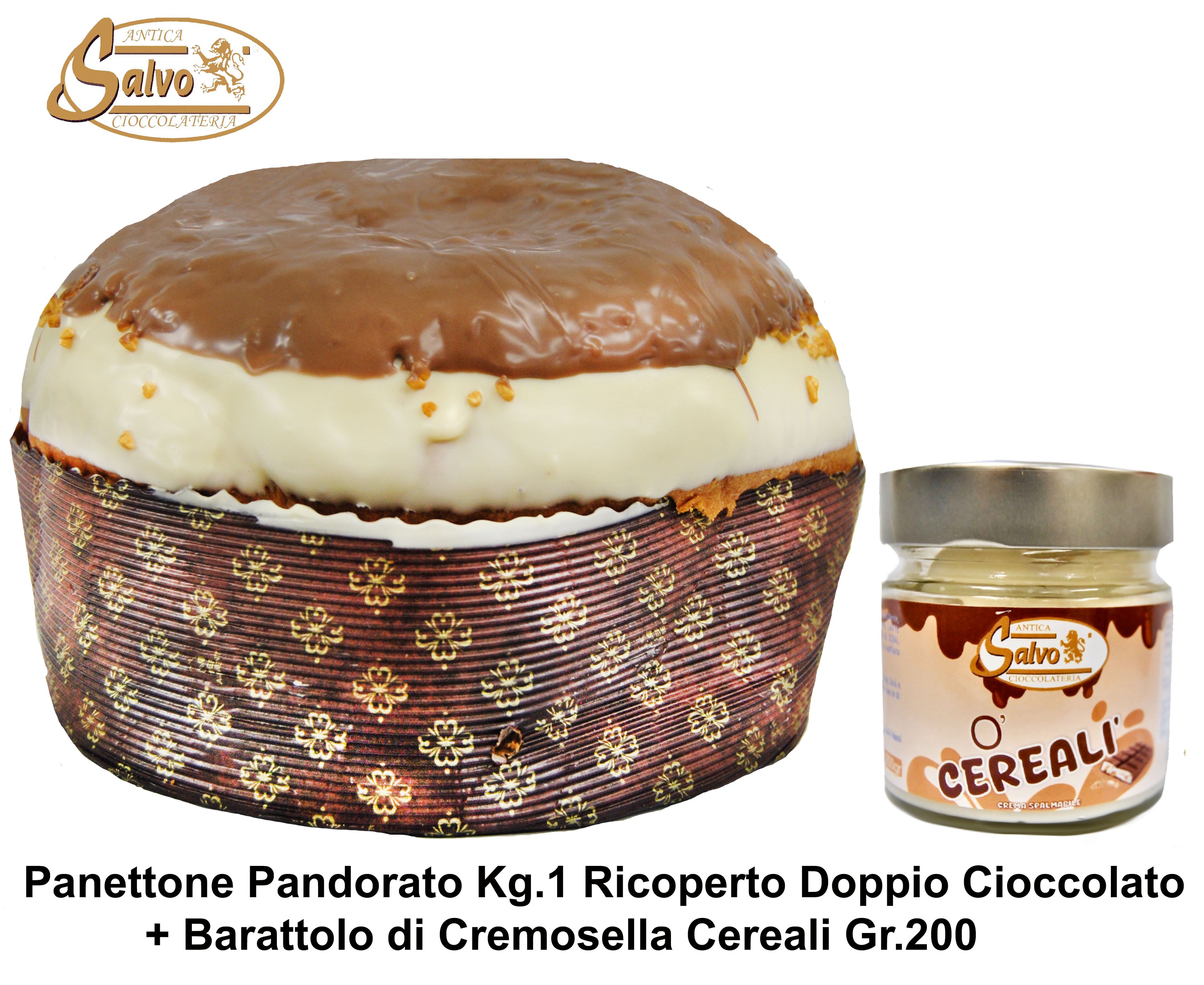 PANETTONE CEREALI GR.900 + BARATTOLO CREMA CEREALI GR. 200