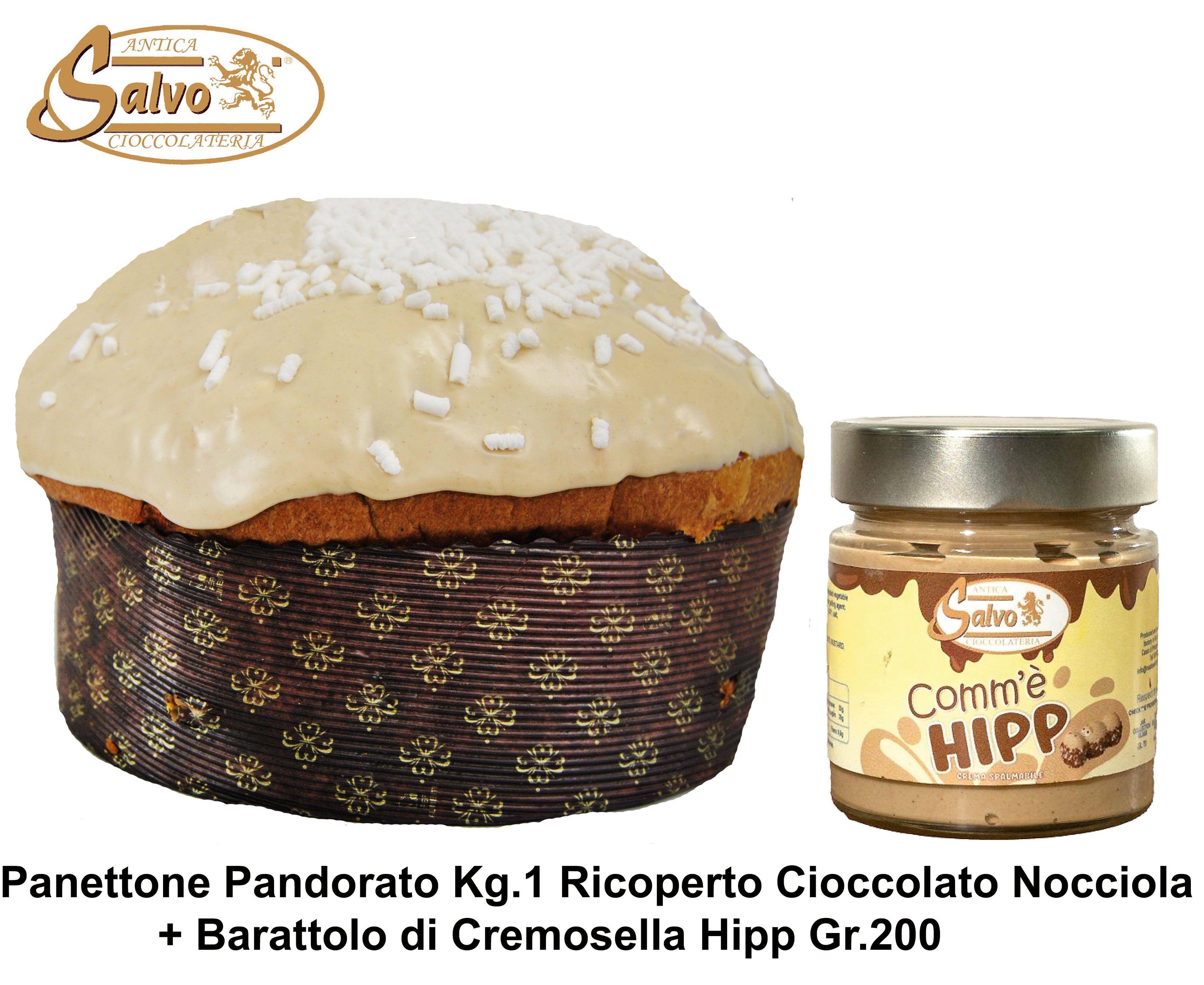 PANETTONE HIPP KG.1 + BARATTOLO CREMA HIPP GR.200
