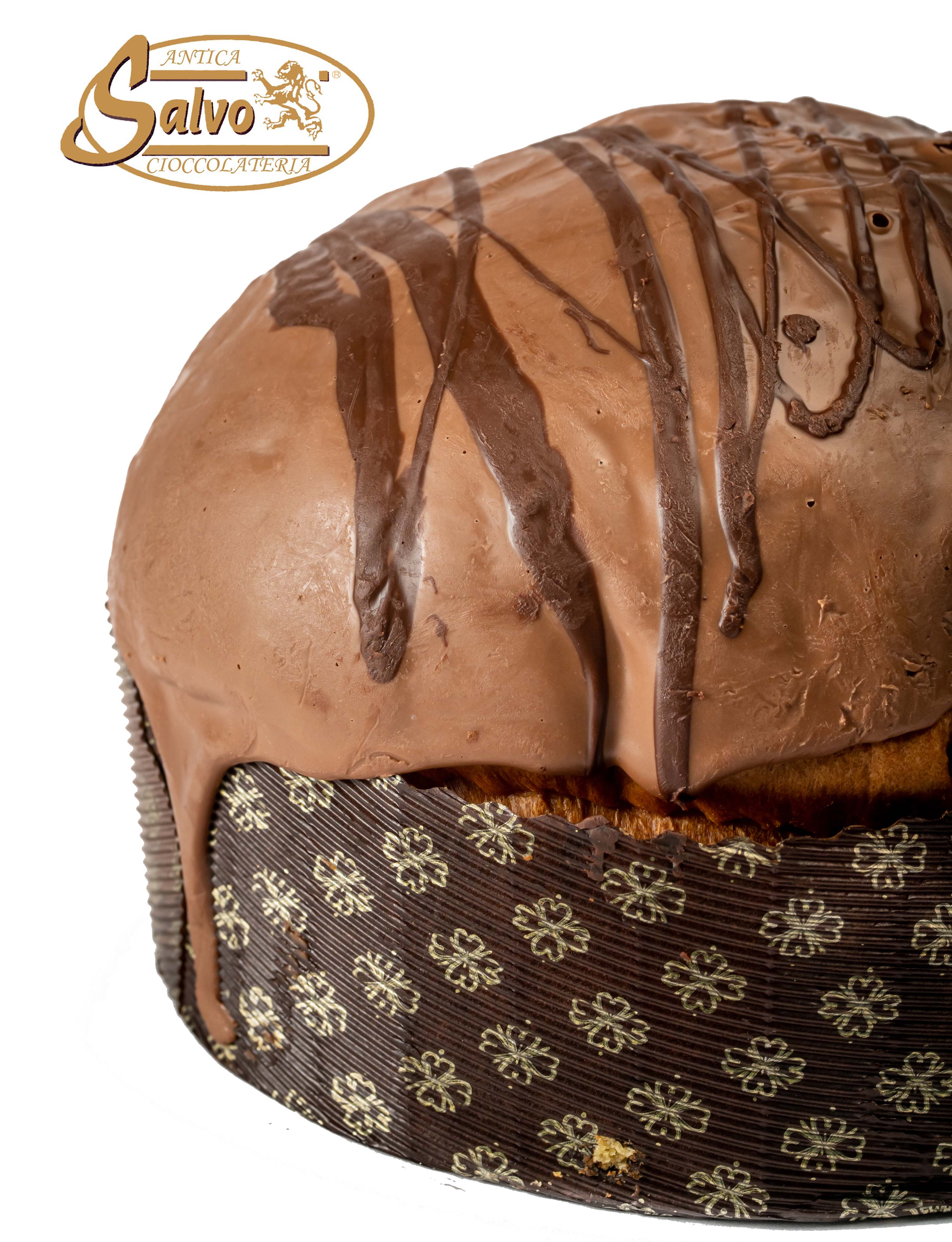 PANETTONE CIOCCOLATO KG.1 + BARATTOLO NUTELLA ARTIGIANALE GR.200