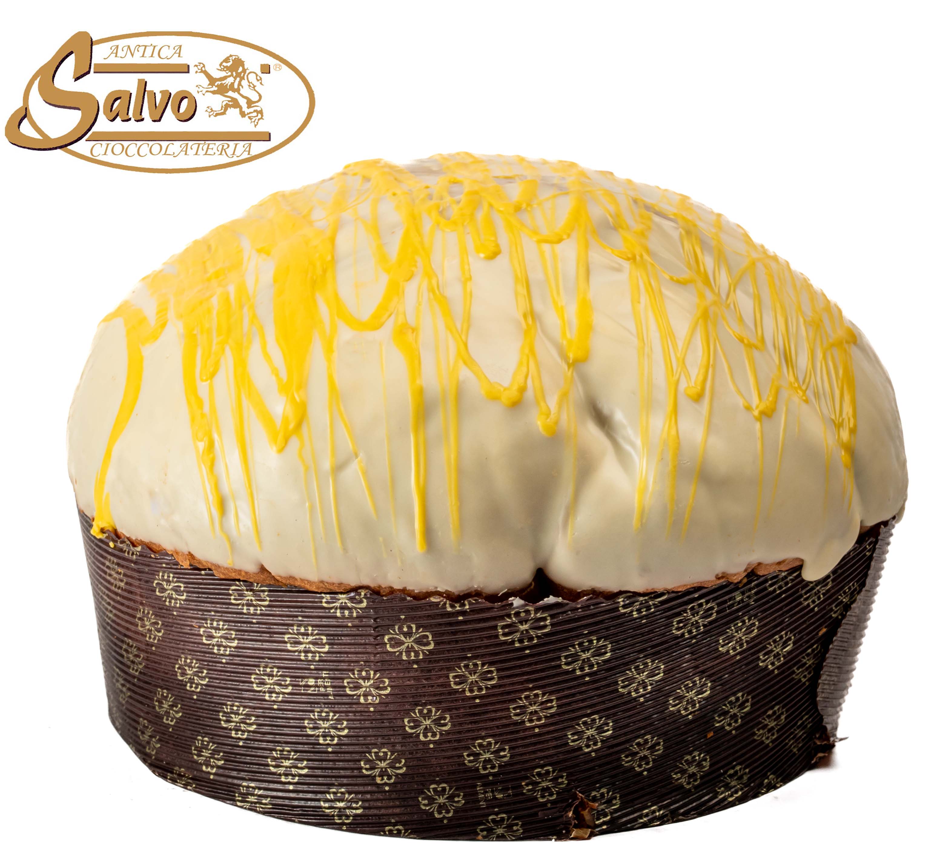 PANETTONE RICOPERTO CIOCCOLATO LEMON + BARATTOLO CREMA LEMON GR.200