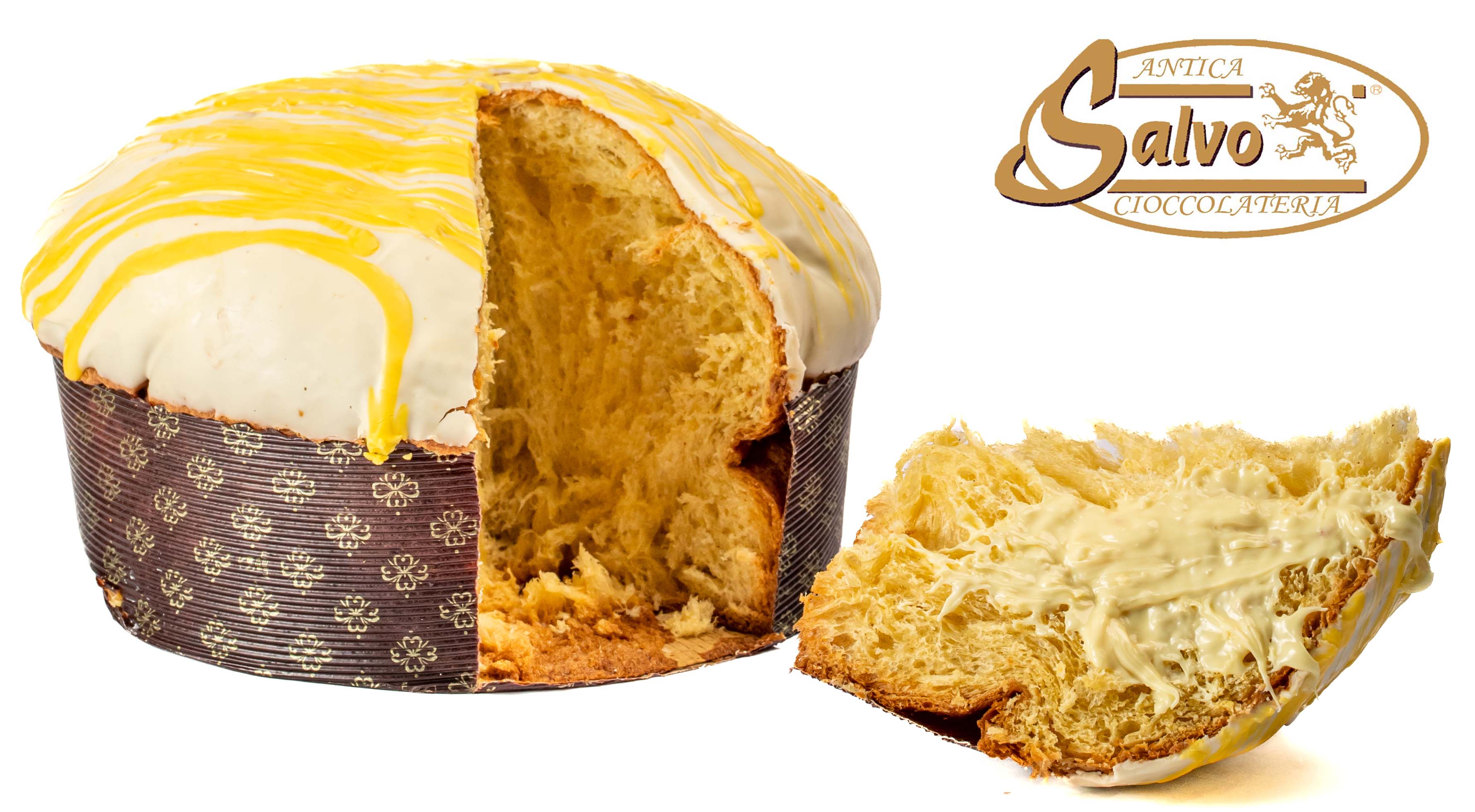 PANETTONE RICOPERTO CIOCCOLATO LEMON + BARATTOLO CREMA LEMON GR.200