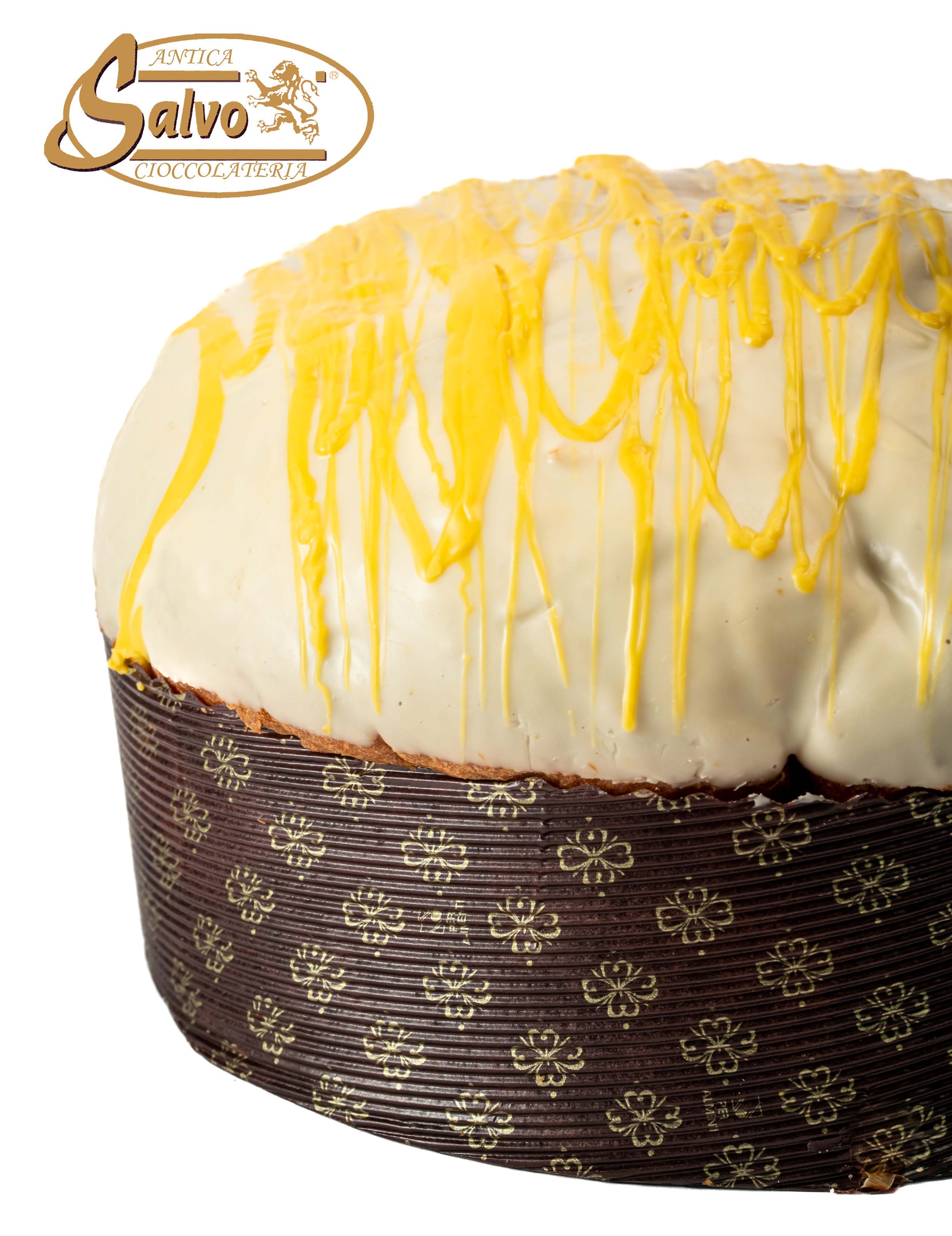PANETTONE RICOPERTO CIOCCOLATO LEMON + BARATTOLO CREMA LEMON GR.200