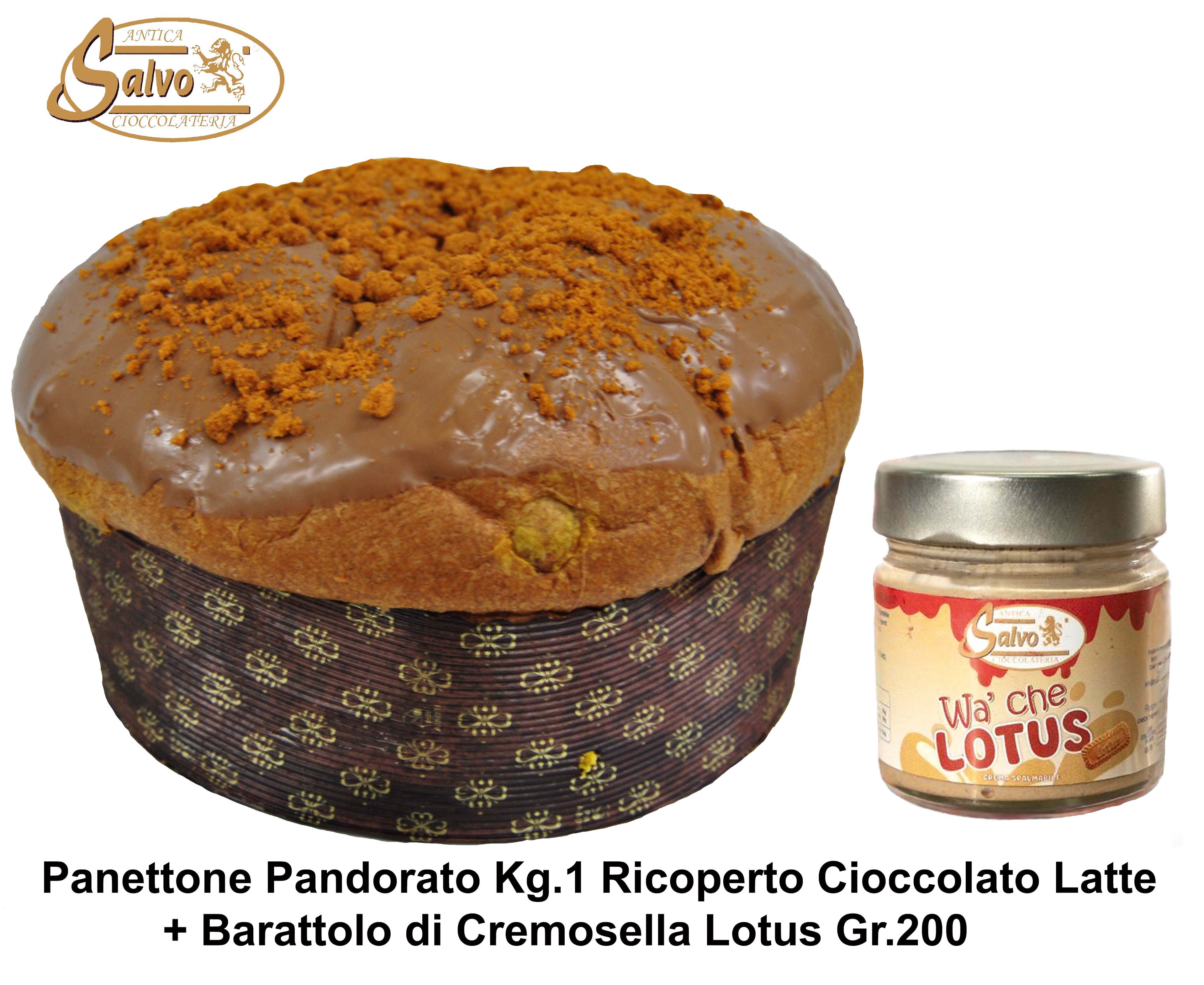 PANETTONE AL LOTIS KG.1 + BARATTOLO CREMA LOTIS GR.200
