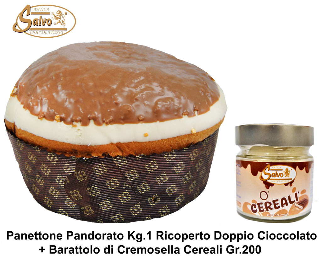 PANETTONE AL KINDER CEREALI GR.900 + BARATTOLO CREMA CEREALI GR. 200