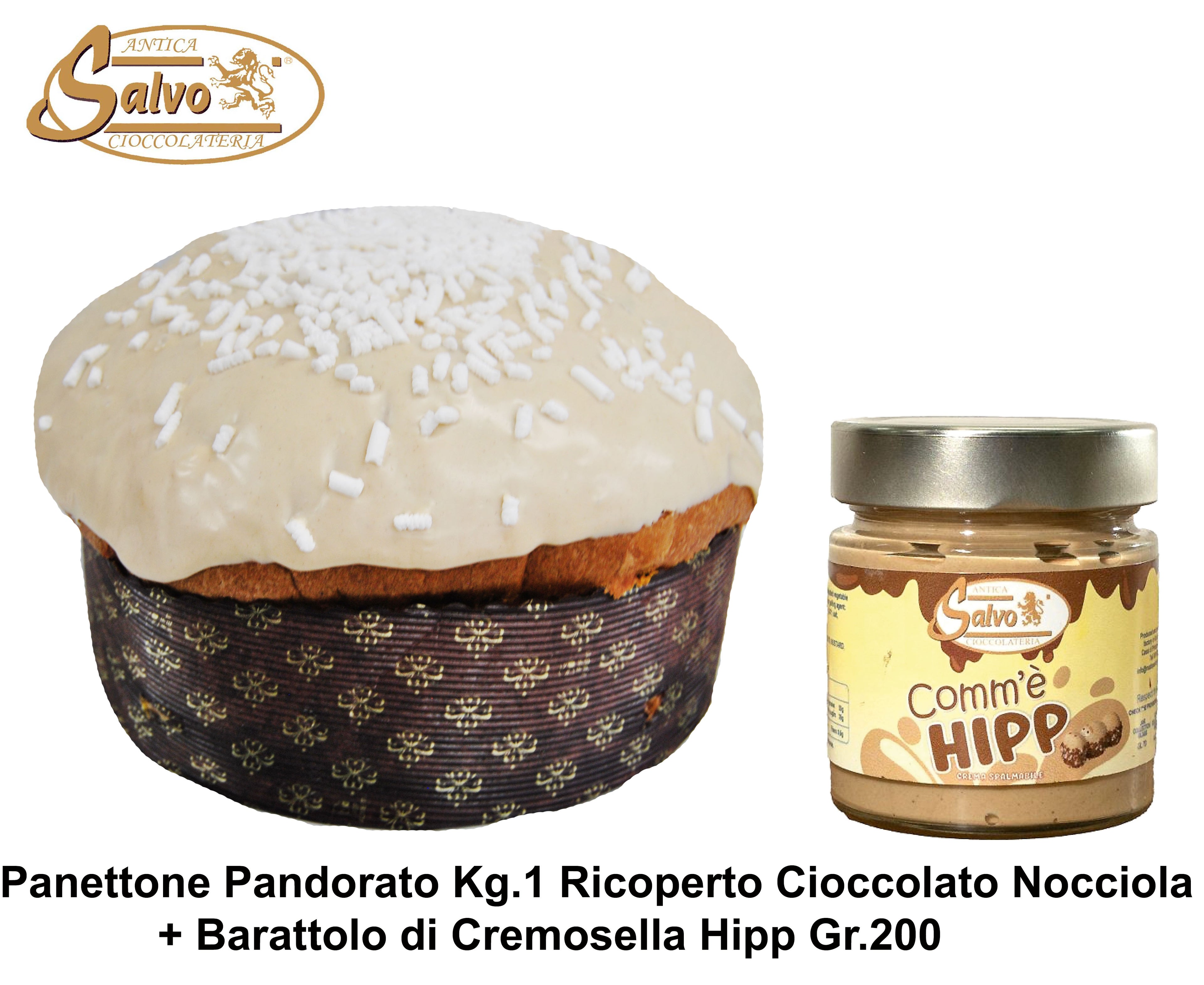 PANETTONE HIPP KG.1 + BARATTOLO CREMA HIPP GR.200