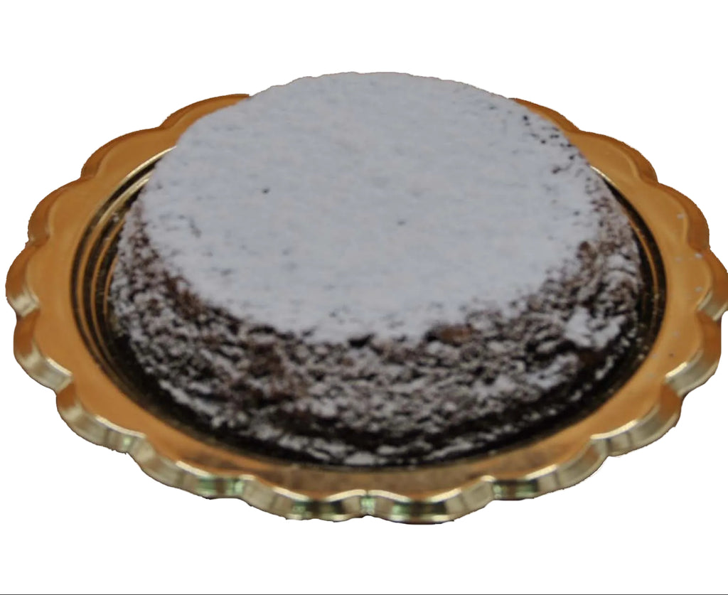 TORTA  AL CIOCCOLATO E MANDORLE