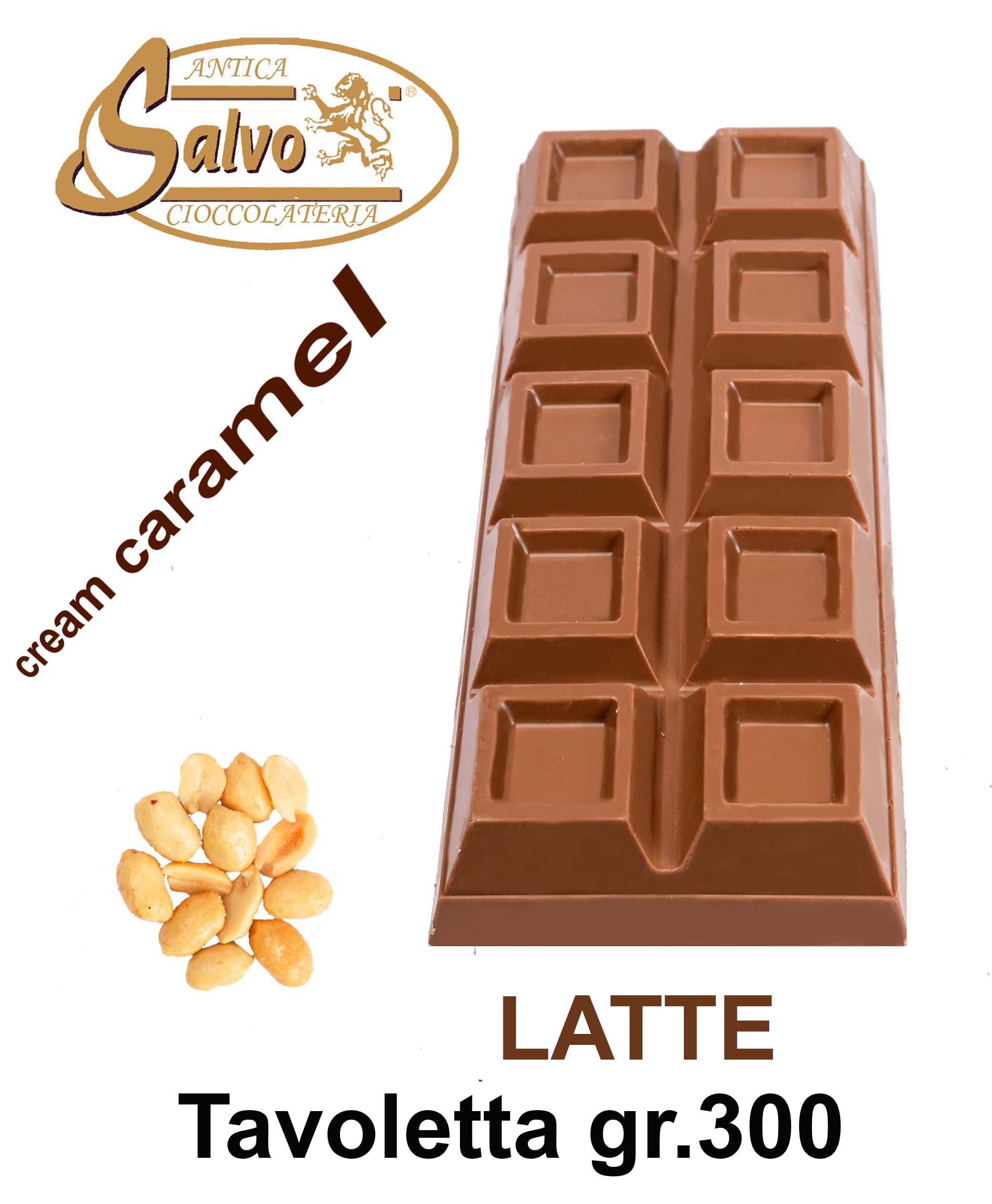 Tavoletta di Cioccolato al Latte Ripiena di Cremosella Caramello