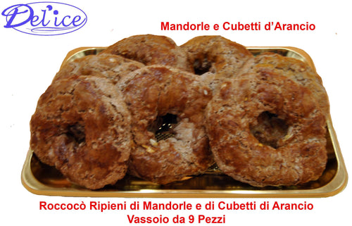 VASSOIO ROCCOCO E MOSTACCIOLI  |  9 PEZZI