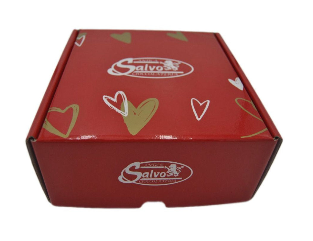 Cuore al latte snickers ripieno di crema caramello gr.650