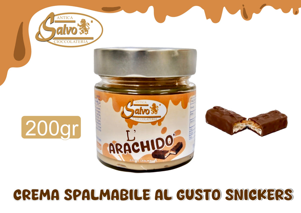 CREMOSELLA L'ARACHIDO' GR.200 - CARAMELLO SALATO