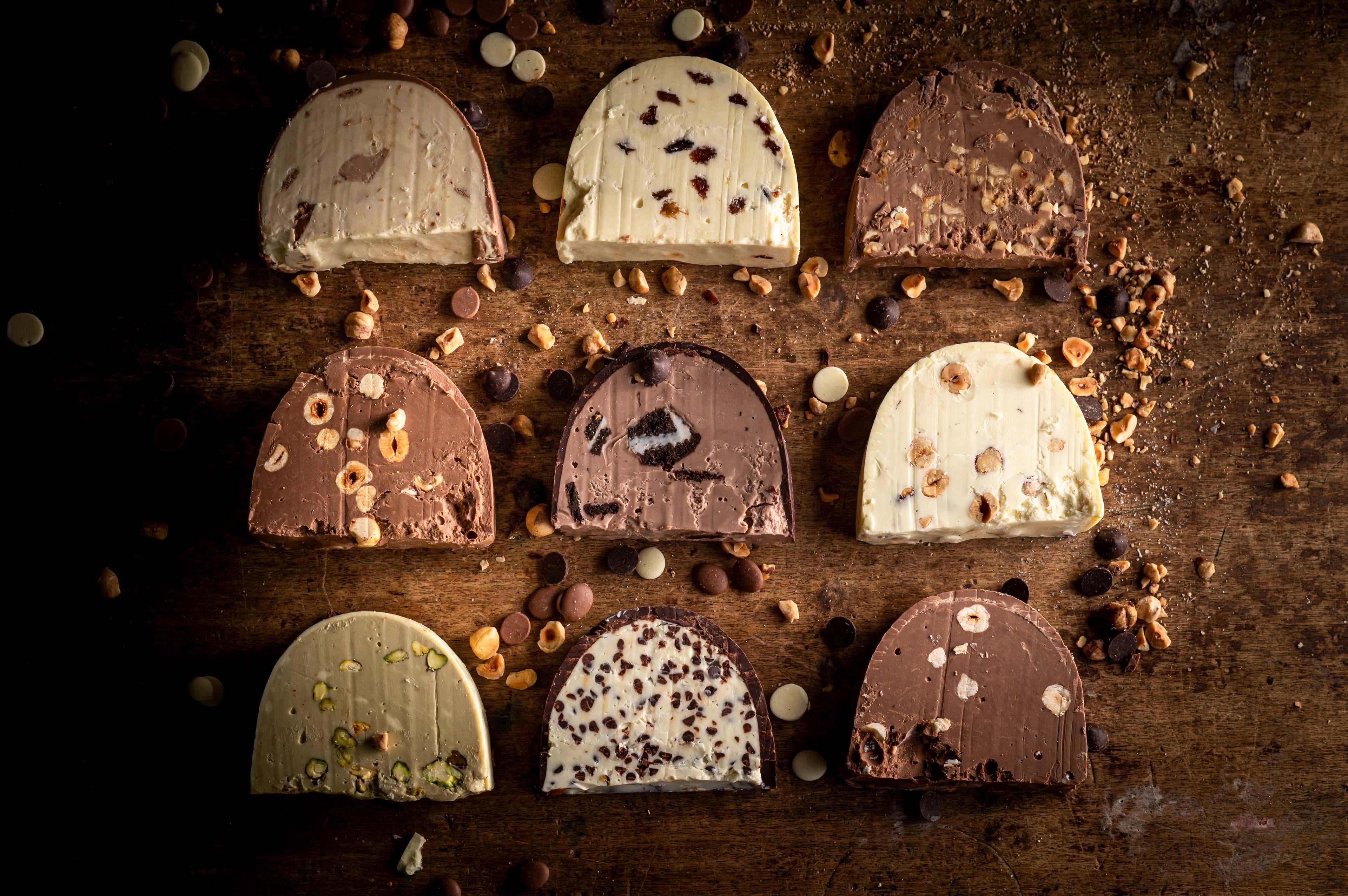 Torrone Cioccolato morbido vassoio misto