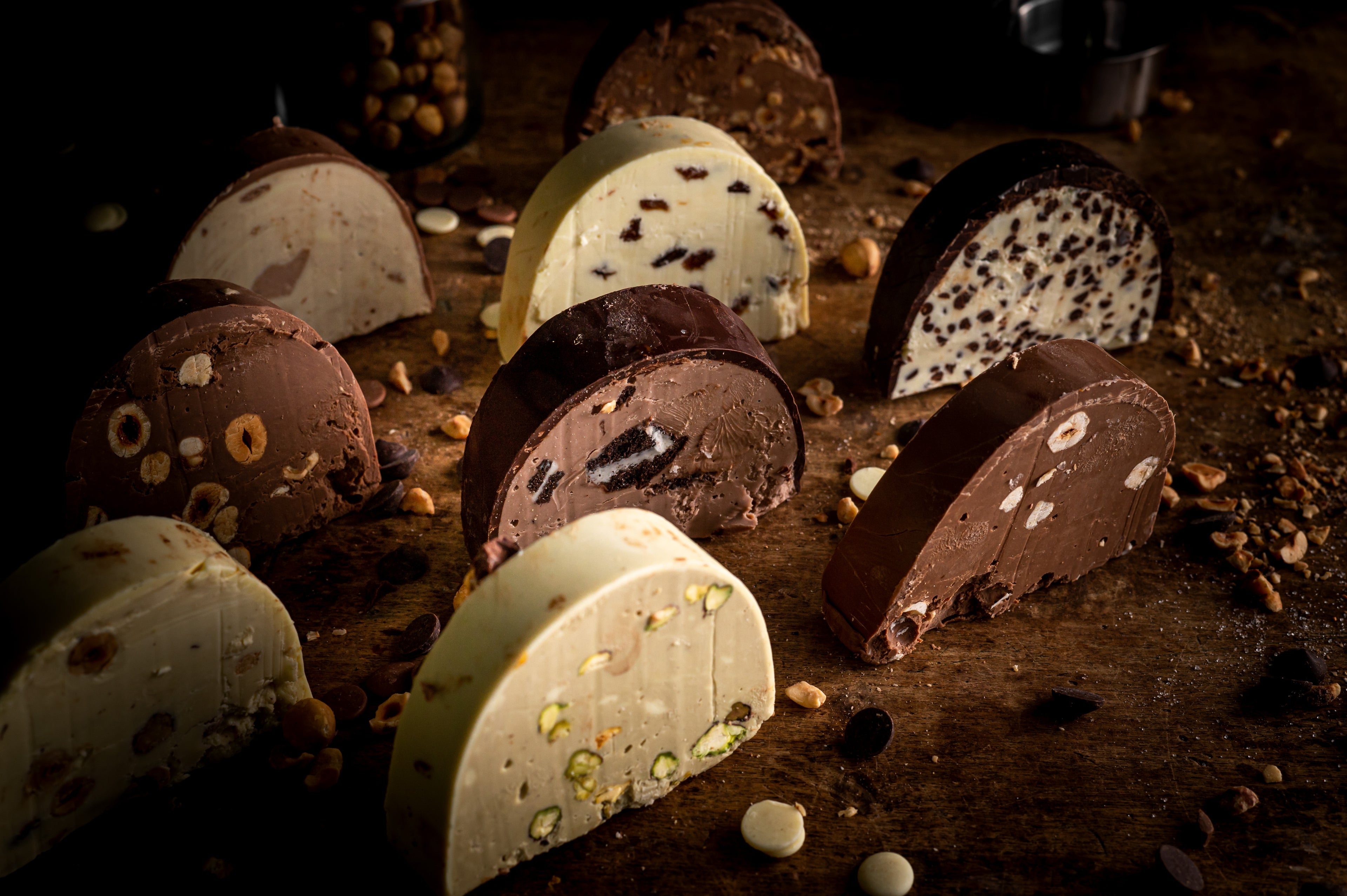 Torrone Cioccolato morbido vassoio misto